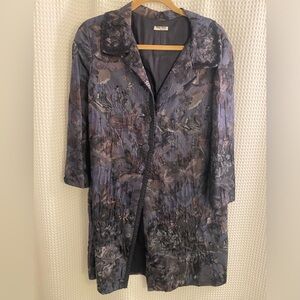 Miu Miu womens jacquard coat jacket size 8 42